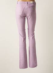 Pantalon slim violet CERRUTI 1881 pour femme seconde vue