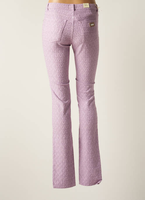Pantalon slim violet CERRUTI 1881 pour femme