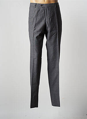 Pantalon slim tissage chiné taille normale gris FACONNABLE homme
