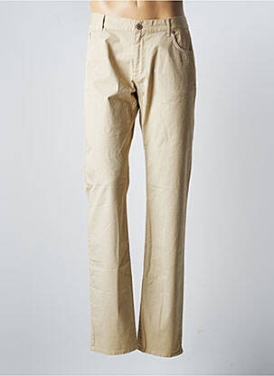 Pantalon droit beige FACONNABLE pour homme
