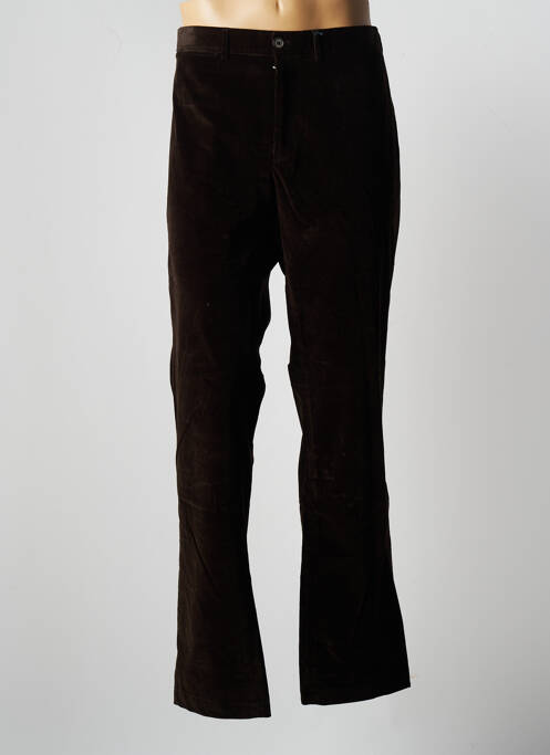Pantalon chino poches taille normale marron FACONNABLE homme