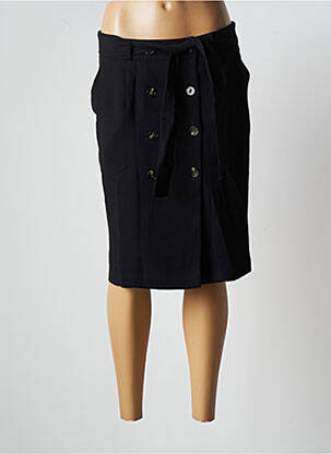 Jupe mi-longue taille normale noir LA PETITE ETOILE femme