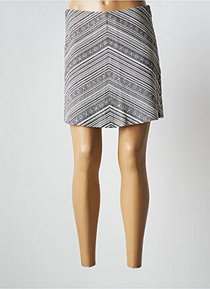 Jupe courte taille normale noir GRACE & MILA femme