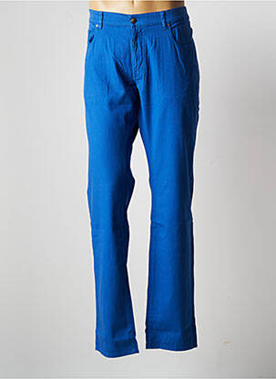 Pantalon droit taille normale taille normale bleu FACONNABLE homme