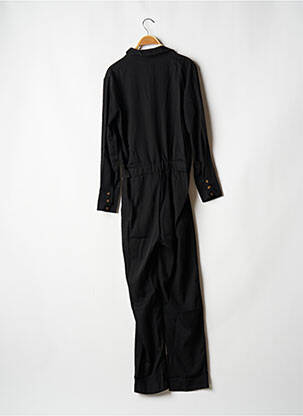 Combi-pantalon poches manches longues noir GRACE & MILA femme