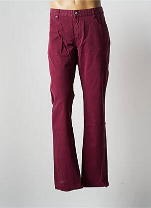 Pantalon droit violet FACONNABLE pour homme
