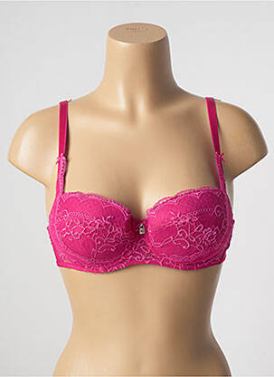 Soutien-gorge haut soutien-gorge push-up haut soutien-gorge push-up rose BARBARA femme