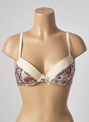 Soutien-gorge haut soutien-gorge moulé haut soutien-gorge moulé beige BARBARA femme