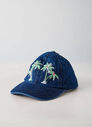 Casquette broderie bleu MCS homme