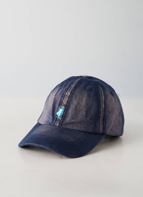 Casquette fermeture patte réglable bleu MCS homme