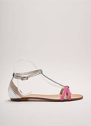 Sandales/nu pieds chiquet talon plat jusqu'à 3cm rose CERRUTI 1881 femme