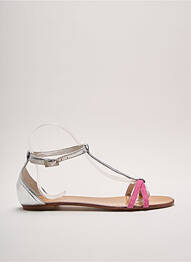Sandales/nu pieds chiquet talon plat jusqu'à 3cm rose CERRUTI 1881 femme