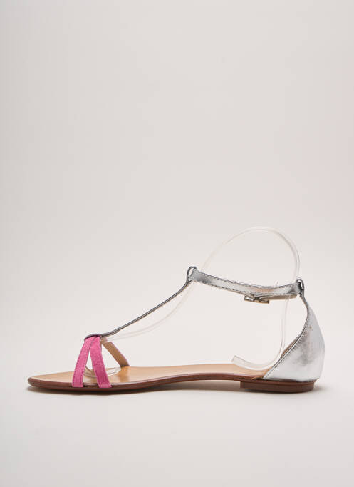 Sandales/nu pieds chiquet talon plat jusqu'à 3cm rose CERRUTI 1881 femme