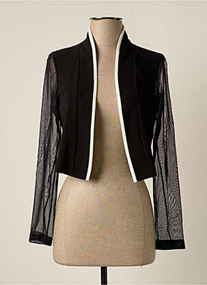 Veste casual coupe droite noir D.EXTERIOR femme