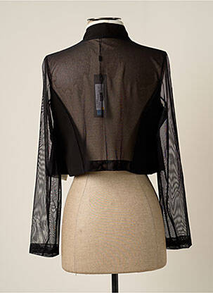 Veste casual coupe droite noir D.EXTERIOR femme