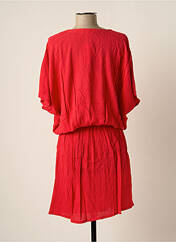 Robe mi-longue rouge BAKKER MADE WITH LOVE pour femme seconde vue
