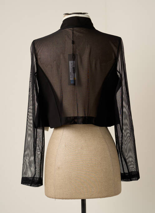 Veste casual coupe droite noir D.EXTERIOR femme
