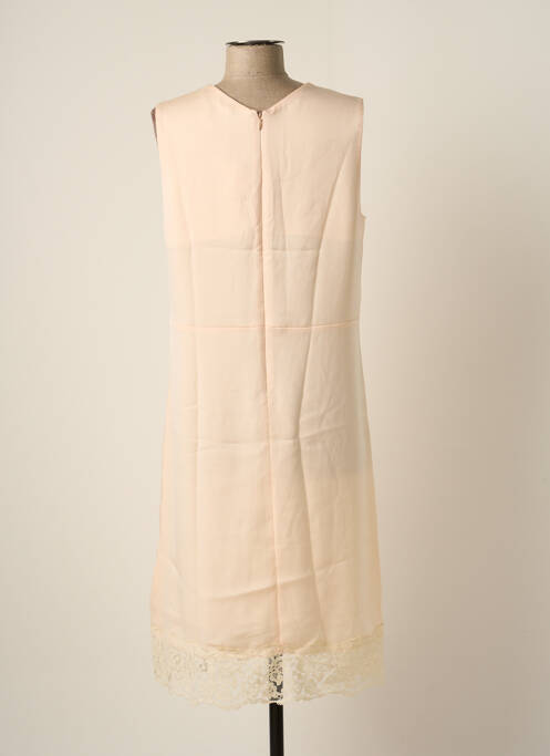 Robe mi-longue beige SET pour femme