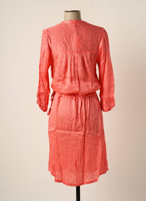 Robe mi-longue orange BAKKER MADE WITH LOVE pour femme
