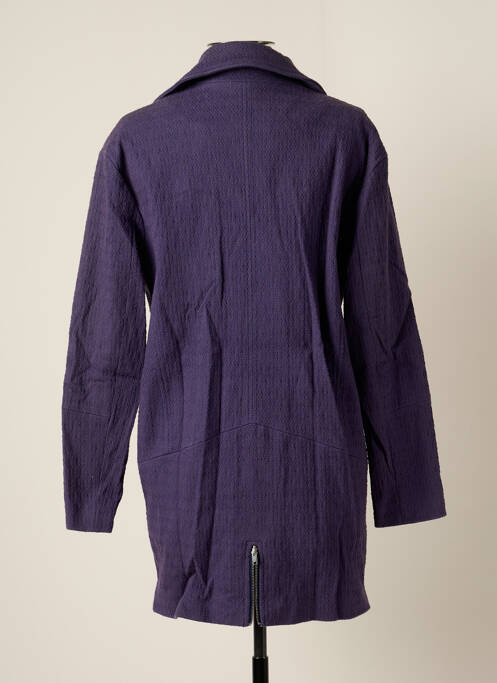 Veste casual violet CHEMINS BLANCS pour femme
