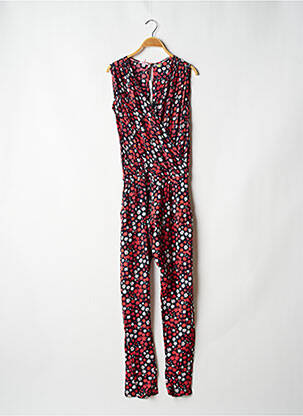 Combi-pantalon tissage crêpe sans manche bleu BAKKER MADE WITH LOVE femme
