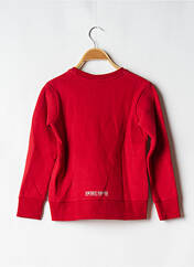 Sweat-shirt rouge SWEET PANTS pour enfant seconde vue