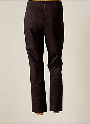 Pantalon 7/8 taille normale taille normale marron CHEMINS BLANCS femme