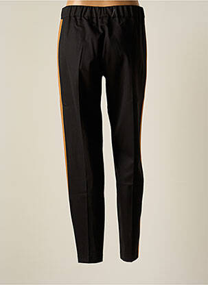 Pantalon slim taille élastique taille normale noir D.EXTERIOR femme