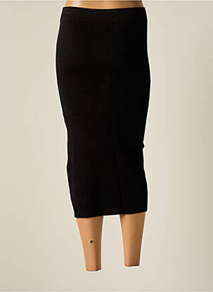 Jupe longue taille normale noir 360 SWEATER femme