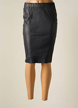 Jupe mi-longue taille normale bleu J.SEBASTIEN VASSAL femme