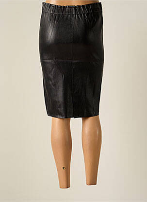 Jupe mi-longue taille normale noir J.SEBASTIEN VASSAL femme
