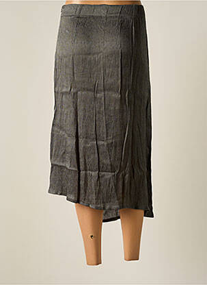 Jupe mi-longue taille normale gris BAKKER MADE WITH LOVE femme