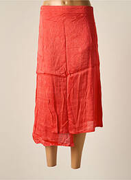 Jupe mi-longue taille normale rouge BAKKER MADE WITH LOVE femme