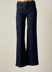 Jeans coupe large bleu CHEMINS BLANCS pour femme seconde vue