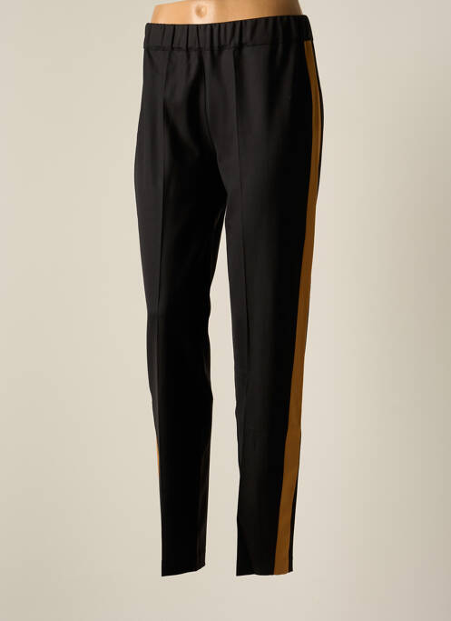 Pantalon slim taille élastique taille normale noir D.EXTERIOR femme