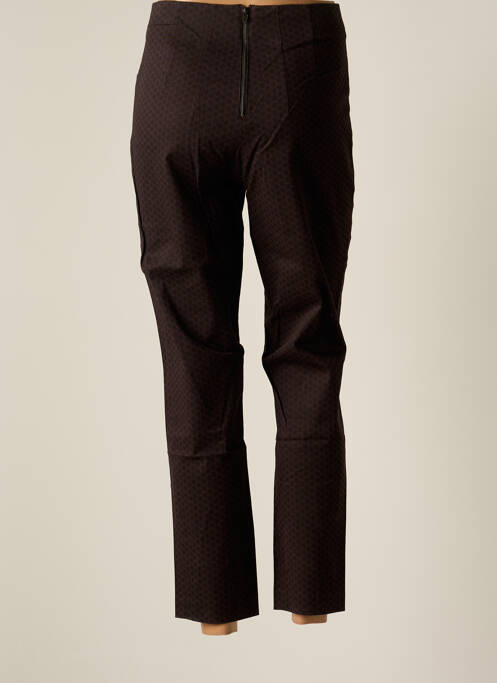 Pantalon 7/8 marron CHEMINS BLANCS pour femme