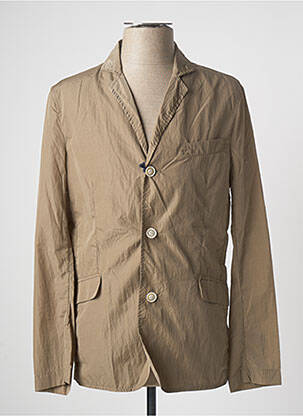 Blazer coupe cintrée marron SERGE BLANCO homme