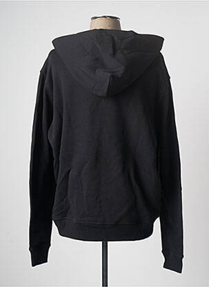 Sweat-shirt à capuche tissage jersey manches longues noir SWEET PANTS homme