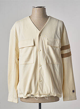 Veste casual resserrée sur le bas beige SWEET PANTS homme