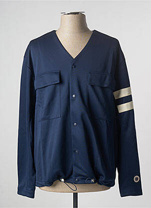 Veste casual resserrée sur le bas bleu SWEET PANTS homme