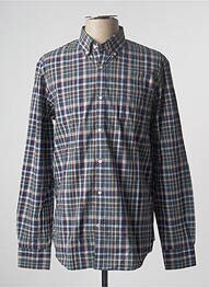 Chemise manches longues poches poitrine bleu HENRY COTTON'S homme