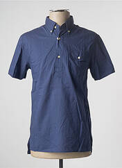 Chemise manches courtes bleu HENRY COTTON'S pour homme seconde vue