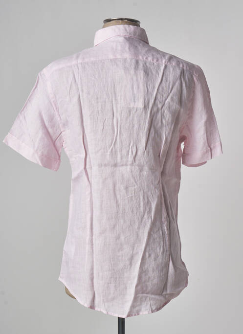 Chemise manches courtes rose HENRY COTTON'S pour homme
