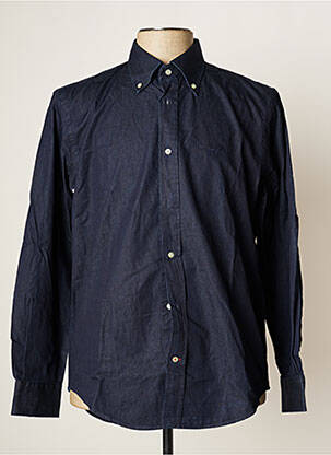 Chemise manches longues manches longues bleu HENRY COTTON'S homme