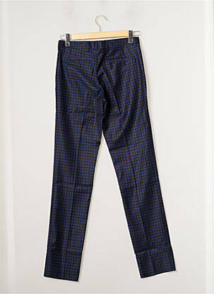 Pantalon slim fermeture zippée sous rabat avec crochet taille normale bleu PAUL SMITH homme