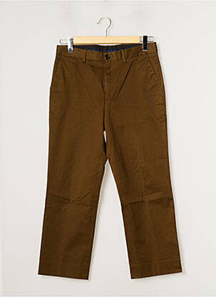 Pantalon chino stretch taille normale vert PAUL SMITH homme