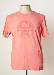 T-shirt rose NORTH SAILS pour homme seconde vue