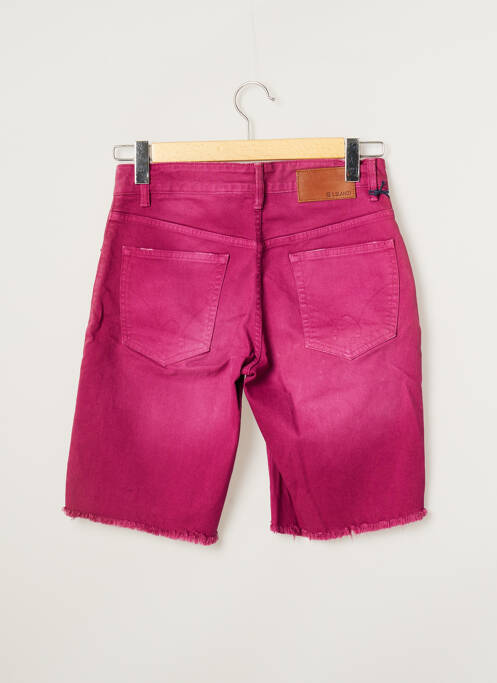 Bermuda violet SERGE BLANCO pour homme