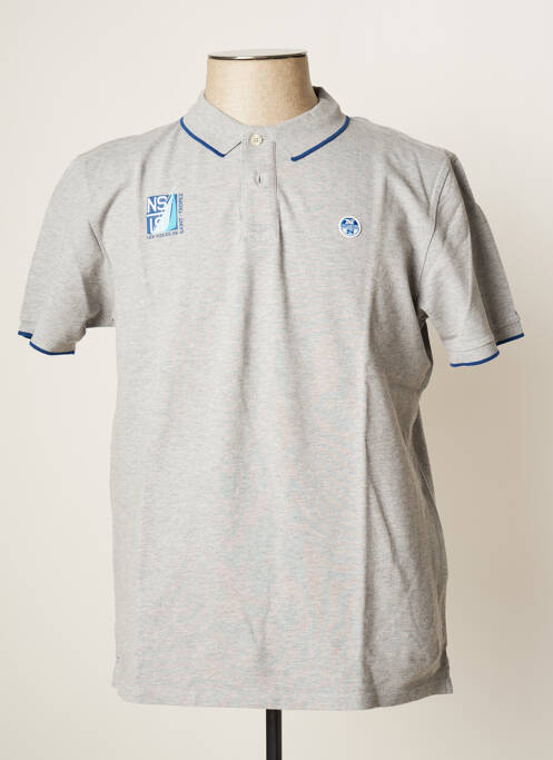 Polo gris NORTH SAILS pour homme