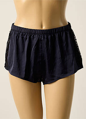 Pyjashort taille élastique bleu SIMONE PERELE femme